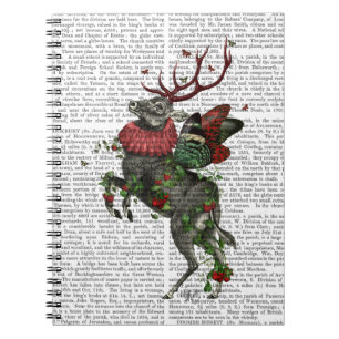 Carnet Cerfs communs de fraise