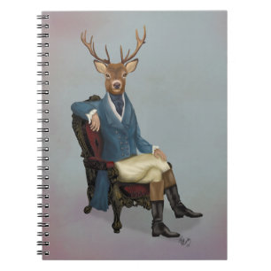 Carnet Cerfs communs distingués complètement 3