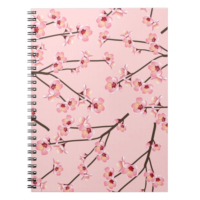 Carnet Cerisier en fleurs (Devant)