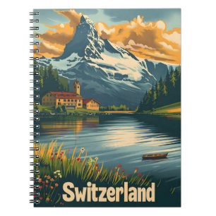 Carnet Cervin majestueux : Lakeside Bliss en Suisse