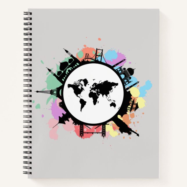 Carnet C'est le temps de déplacement (Devant)