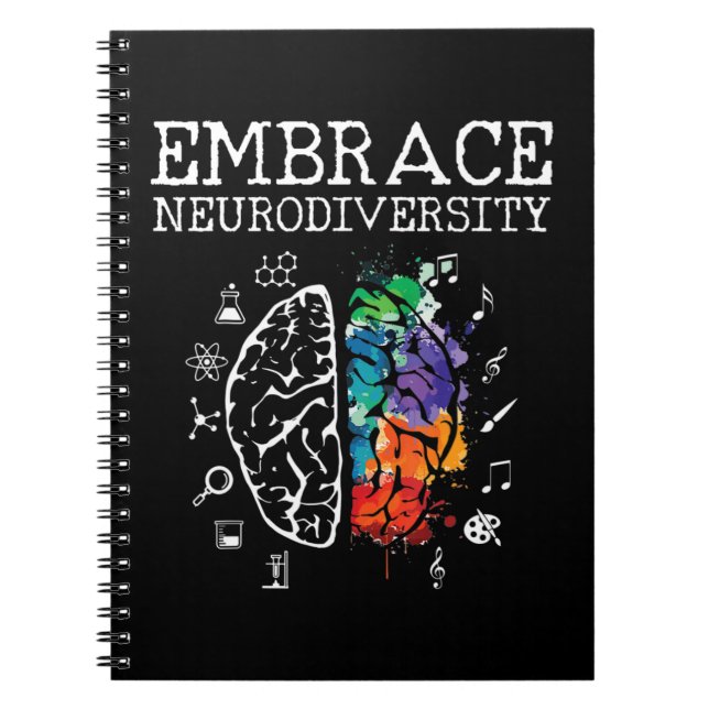 Carnet cette chemise cool de la neurodiversité est parfai (Devant)