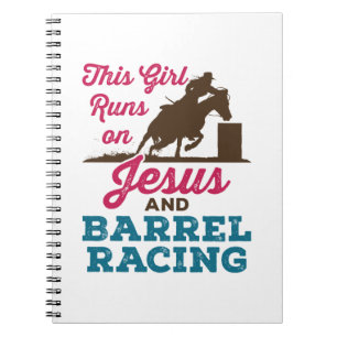 Carnet Cette fille tourne sur Jésus et la course de baril
