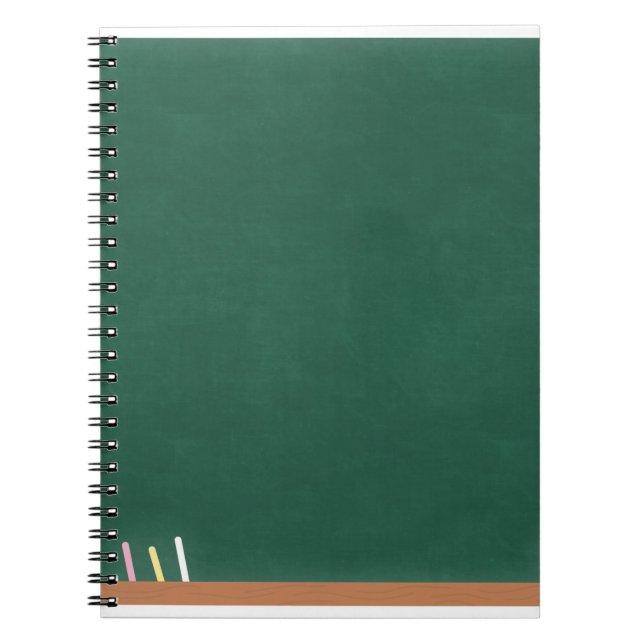 Carnet Chalkboard craie gomme classe (Devant)