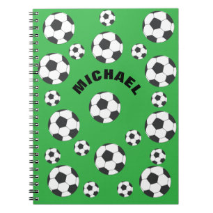 Carnet Champ de soccer personnalisé