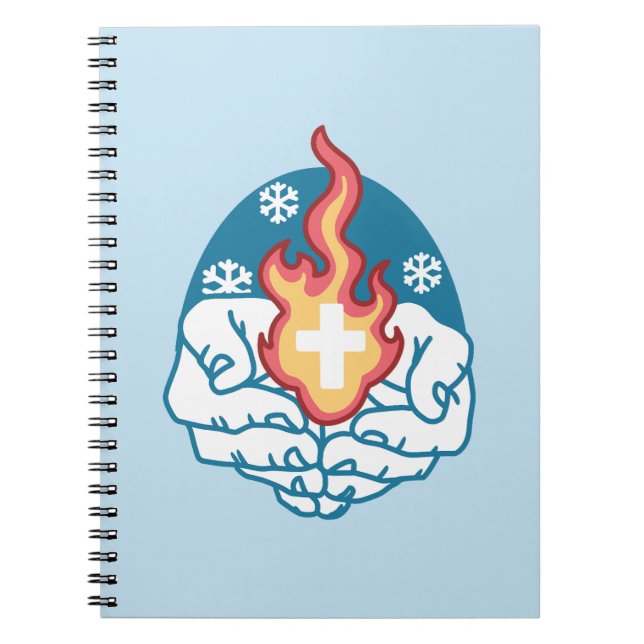 Carnet Changement du froid, Feu de foi - Chrétien motivat (Devant)