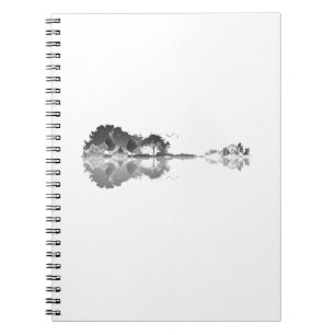 Carnet Chanson de la nature : Art guitare du paysage fore