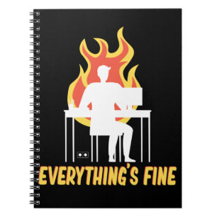 Carnet Chaos Gestionnaire de bureau Funny Office Crew