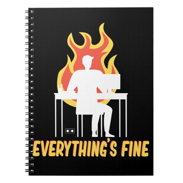 Carnet Chaos Gestionnaire de bureau Funny Office Crew (Devant)