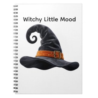 Carnet Chapeau de sorcière mignon Halloween effrayant