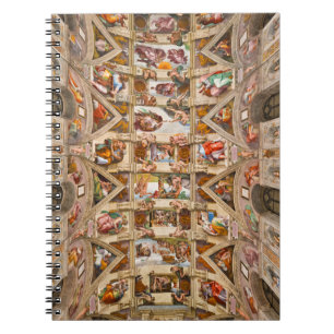 Carnet Chapelle Sixtine Plafond par Michel-Ange