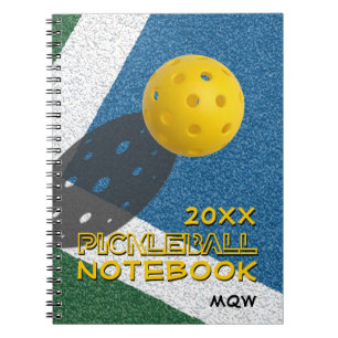 Carnet Chaque année Monogramme PICKLEBALL