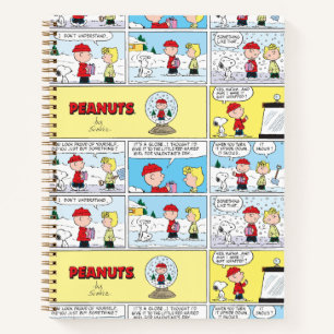 Carnet Charlie Brown   Boule à neige