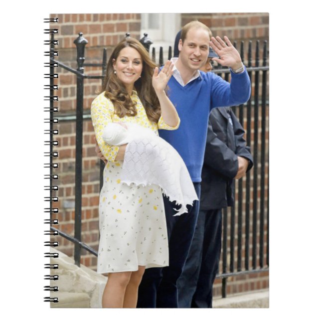 Carnet Charlotte Elizabeth Diana - Royals britanniques (Devant)