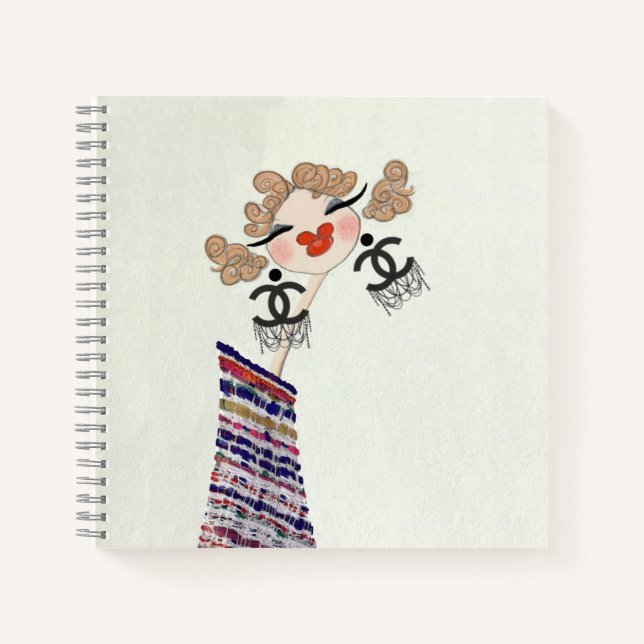Carnet Charlotte Est Une Bonne Illustration De Mode (Devant)