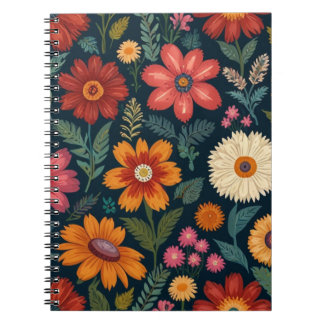Carnet Charme floral