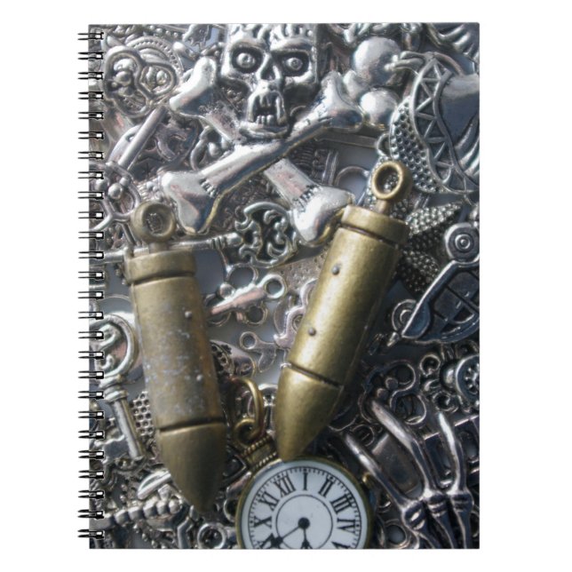 Carnet Charmes de Steampunk (Devant)