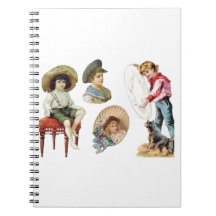Charming Victorian Children and Dog Collector
