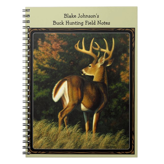 Carnet Chasse aux cerfs de Virginie (Devant)
