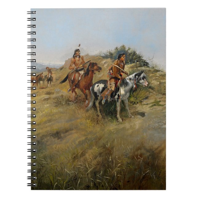 Carnet Chasse de Buffalo, 1891 (huile sur la toile) (Devant)