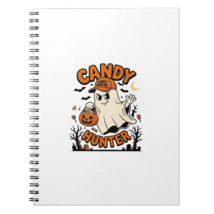 Carnet Chasseur de bonbons Halloween Fantôme Citrouille S