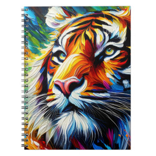 Carnet Chasseur de Spectre – Portrait de Tigre Vivid