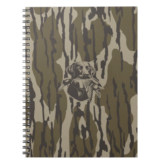 Carnet Chasseurs De Canards Avec Camouflage De Forêt De C (Devant)
