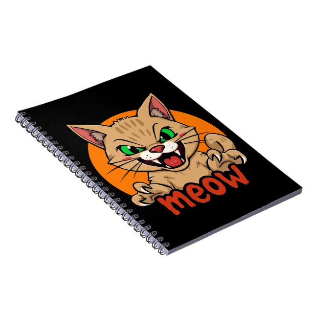 Carnet Chat à fierce (Côté Droit)
