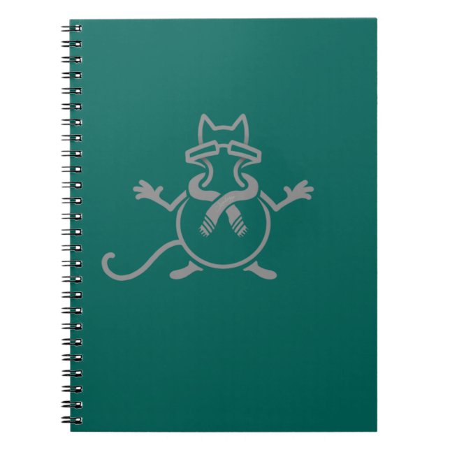 Carnet Chat comédien (Devant)