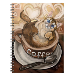 Carnet Chat de café
