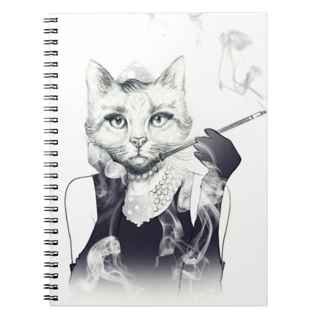 Carnet Chat de charme (Devant)