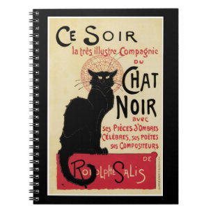 Carnet Chat de Noir~Black de conversation