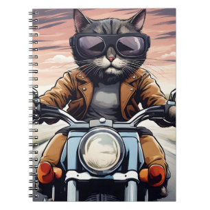 Carnet Chat en moto