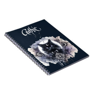 Carnet Chat gothique