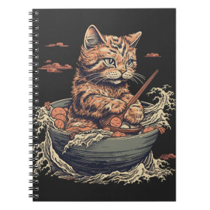 Carnet chat mange Ramen, Vague de Kanawaga
