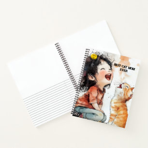 Carnet Chat Mignon & Profitez des Moments Joyeux
