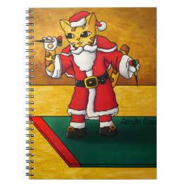 Carnet Chat Noël Père Noël Darts