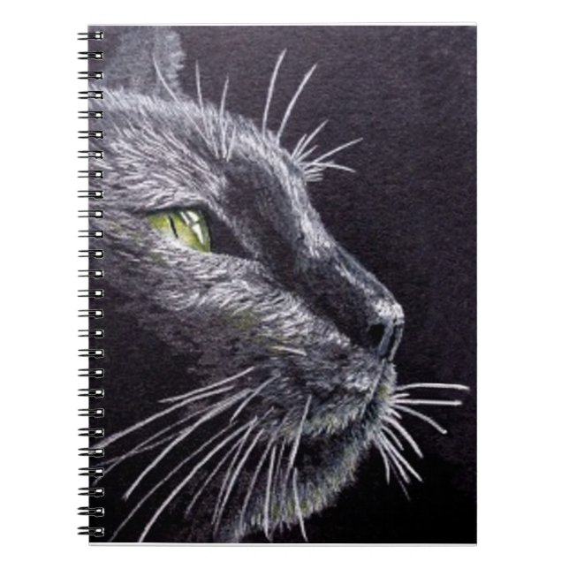 Carnet Chat noir (Devant)