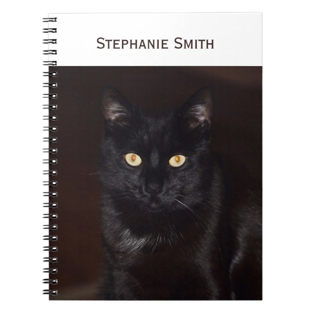 Carnet Chat noir (Devant)