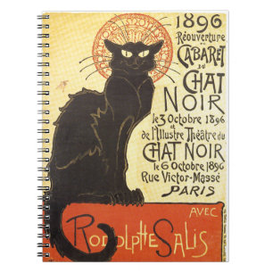 Carnet Chat Noir - Black Cat