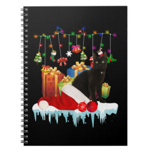 Carnet Chat Noir Présent De Mon Noël