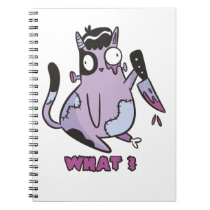 Carnet Chat quoi ? Chat meurtrier, Chat zombie Halloween