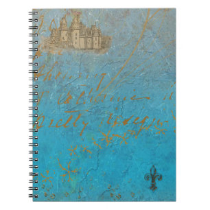 Carnet Château de Fairy Tale & Fleur de lis