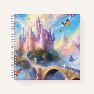 Carnet Château enchanté et papillons