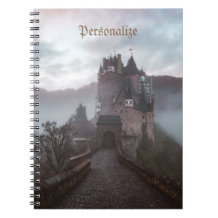 Carnet Château médiéval dans le brouillard