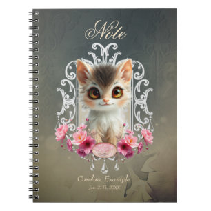 Carnet Chaton envoûtant, moelleux