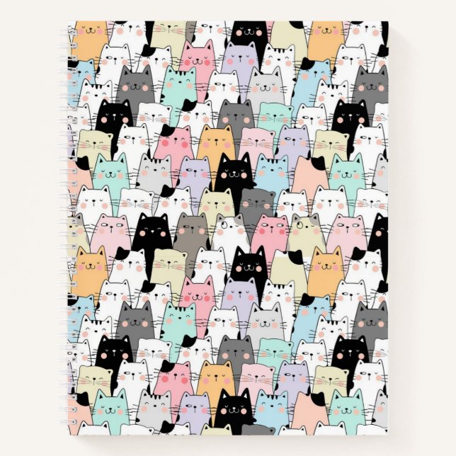 Carnet Chats mignons (Devant)