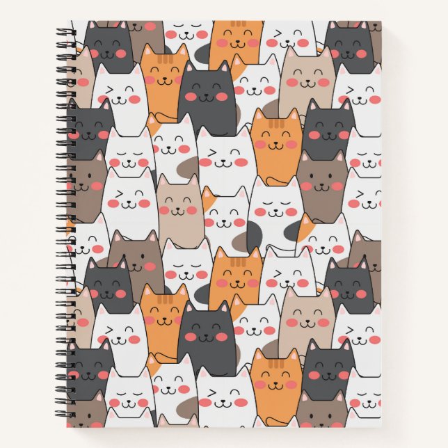 Carnet Chats mignons (Devant)