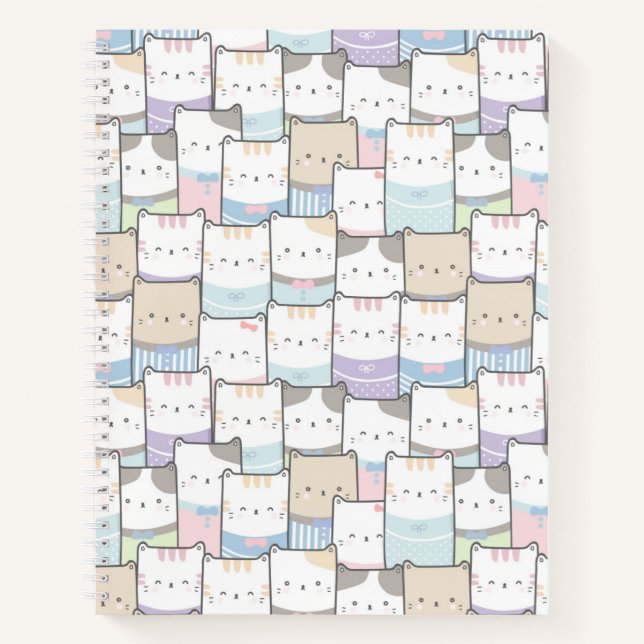 Carnet Chats mignons (Devant)