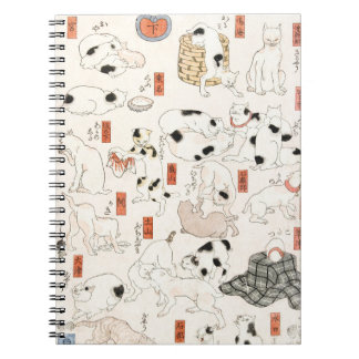 Carnet Chats par Utagawa Kuniyoshi